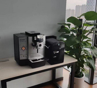 山阳咖啡机租赁合作案例1